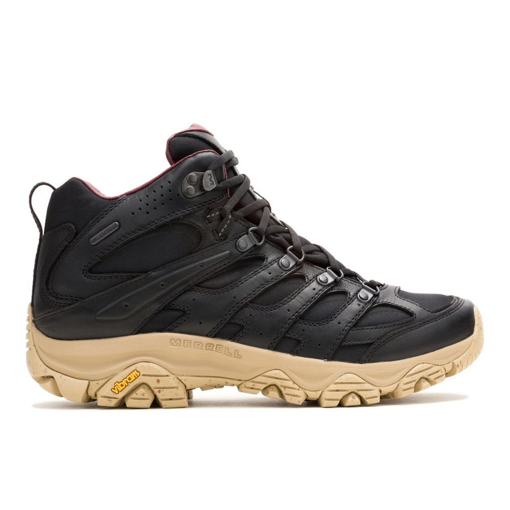Men - Moab 3 Luxe Leather Mid Waterproof - Boots | Merrell Onsale