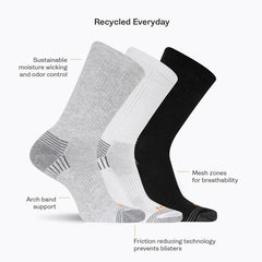 Recycled Low Cut Tab Sock 3 Pack - Socks | Merrell US
