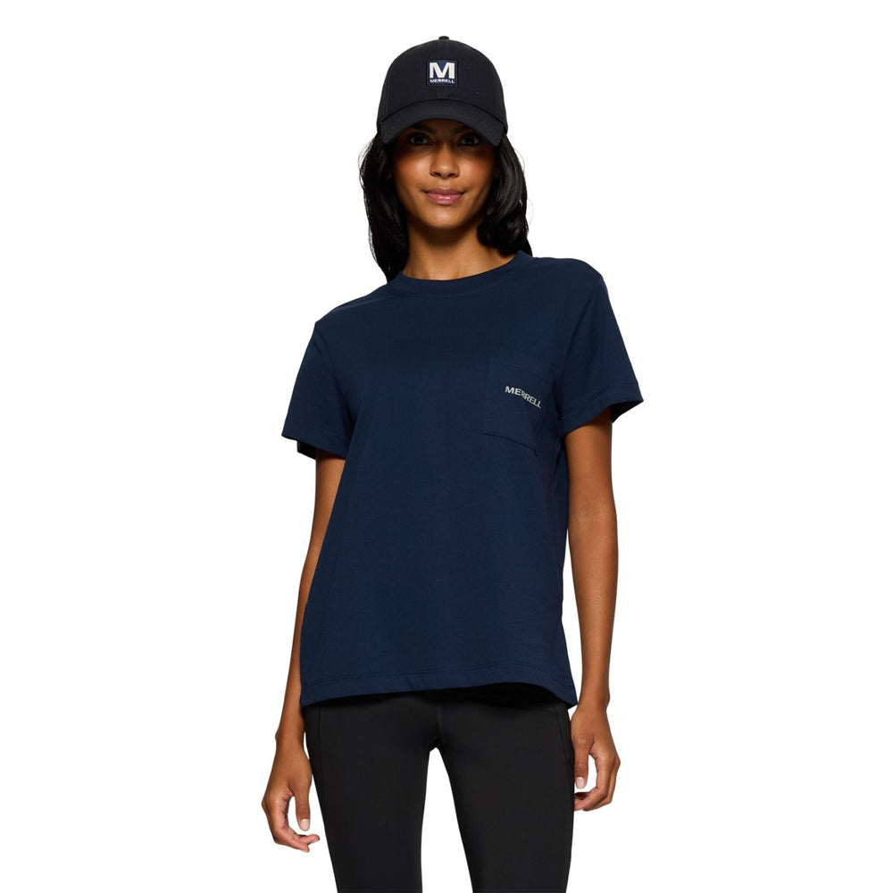 Women - Relaxed Pocket Short Sleeve Tee - Short Sleeves | Merrell On Sale