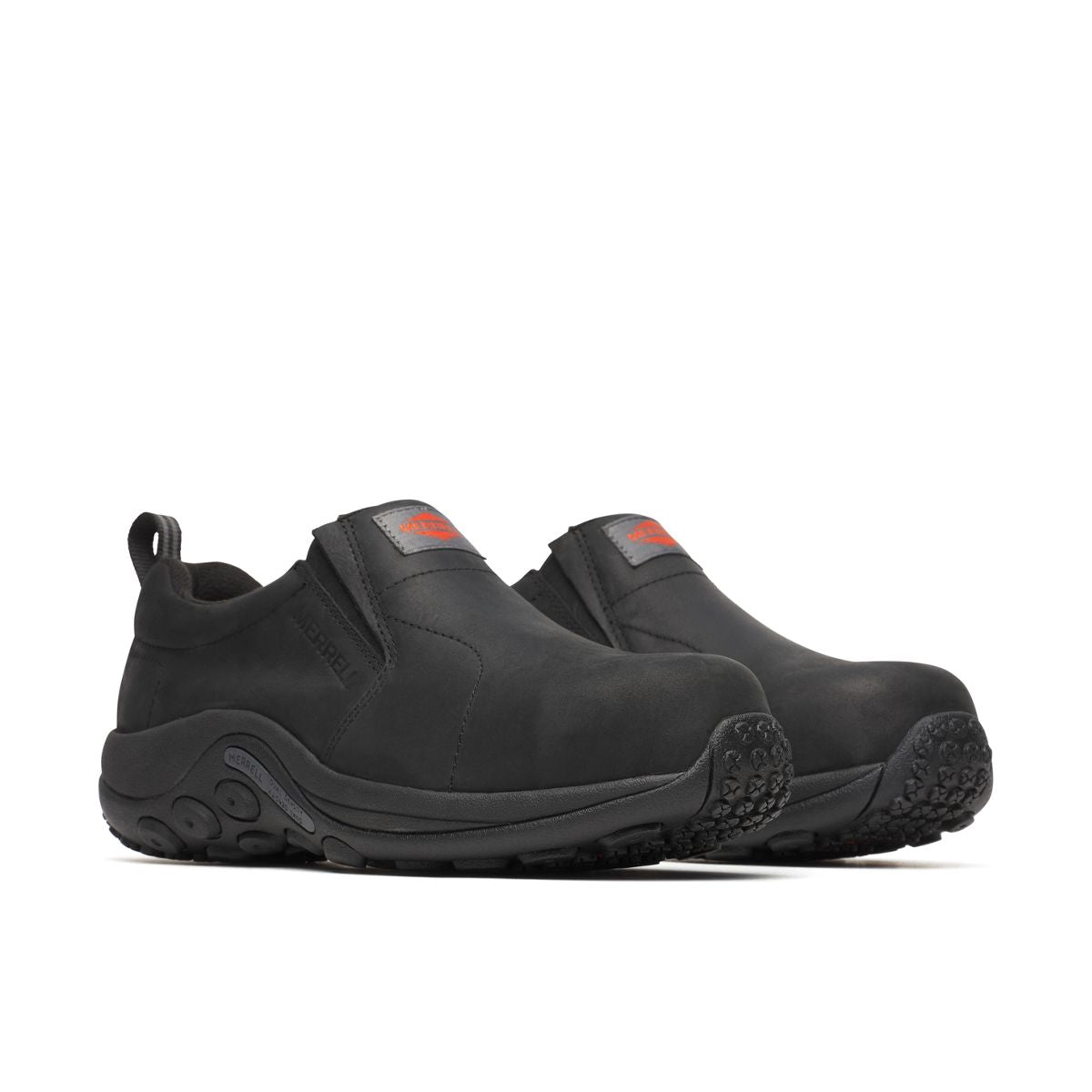 Men - Jungle Moc Leather Hi-Vis Carbon Fiber Low Wide Width - Slip Ons | Merrell Discount