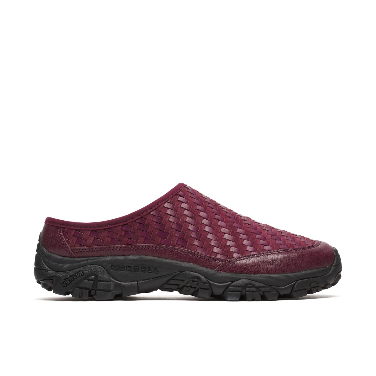 Unisex Moab 2 Slide Leather Woven 1TRL Casual Slip Ons | Merrell Discount
