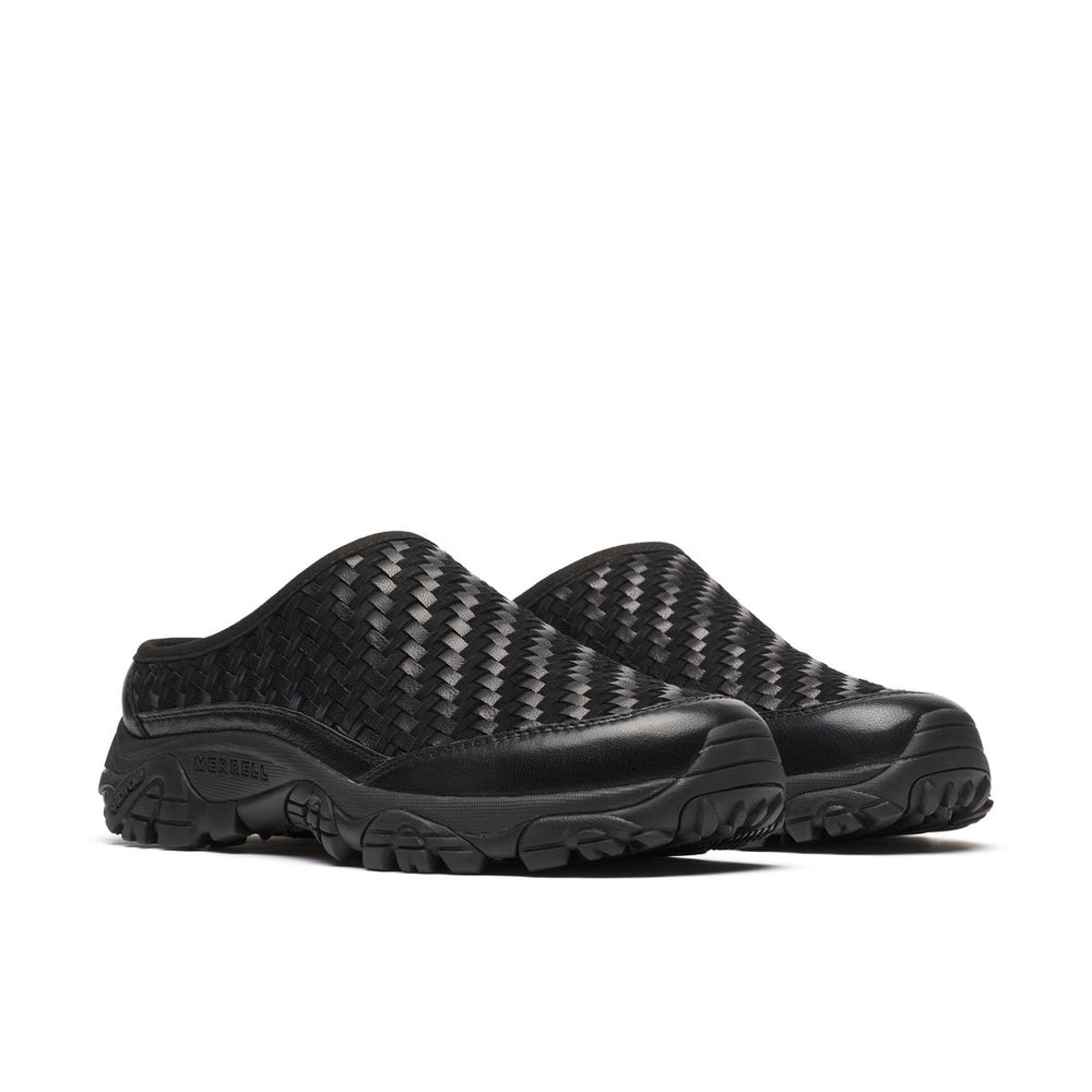 Unisex Moab 2 Slide Leather Woven 1TRL Casual Slip Ons | Merrell Onsale