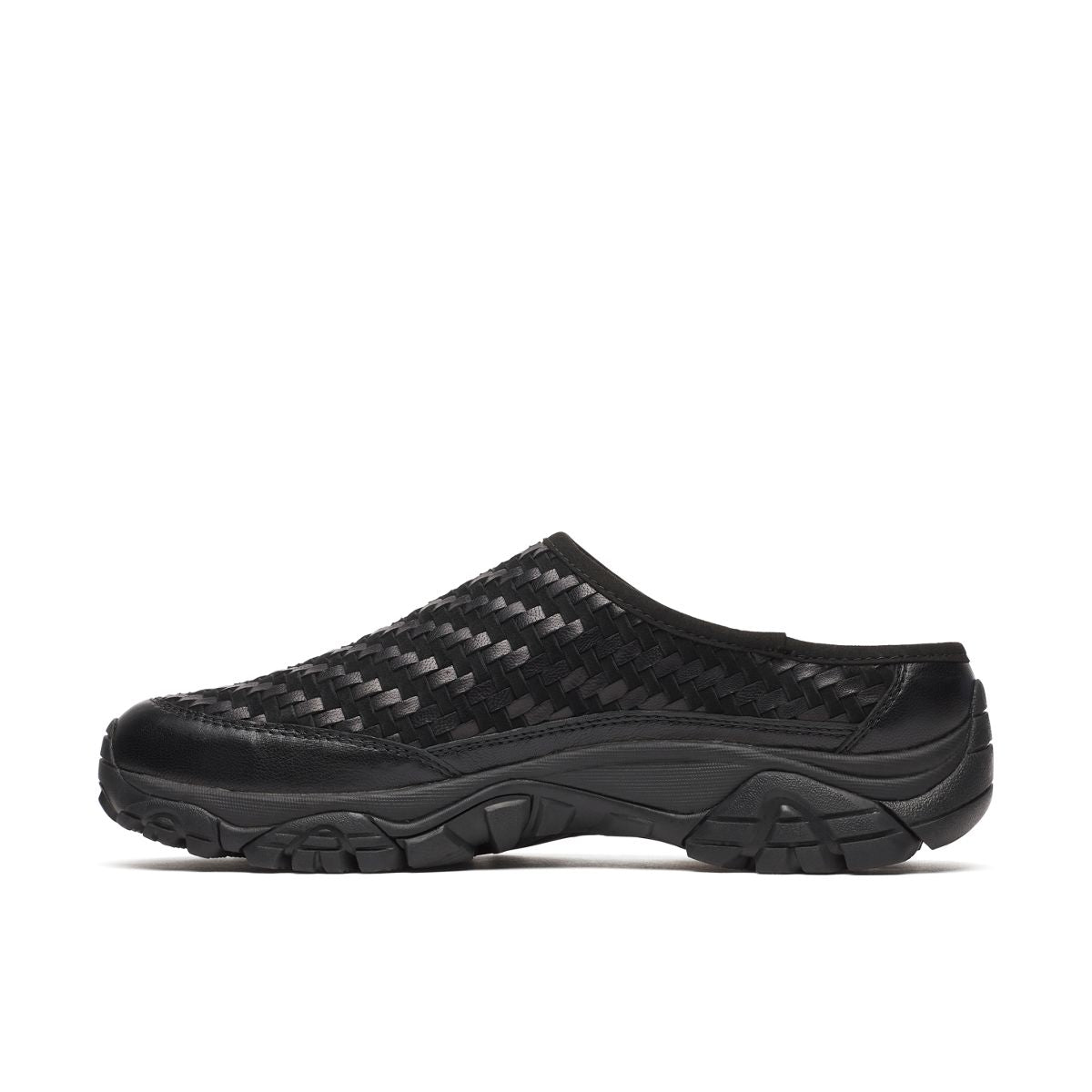 Unisex Moab 2 Slide Leather Woven 1TRL Casual Slip Ons | Merrell Onsale