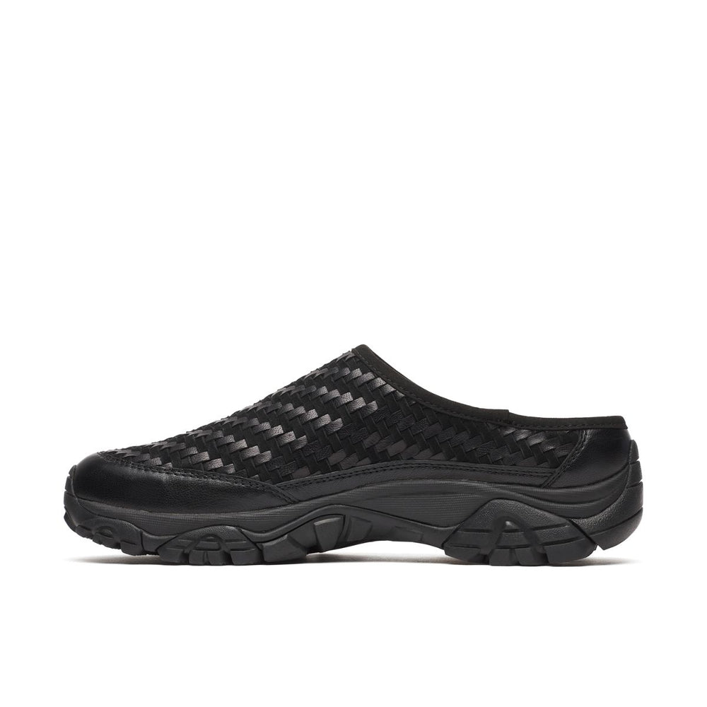 Unisex Moab 2 Slide Leather Woven 1TRL Casual Slip Ons | Merrell Onsale