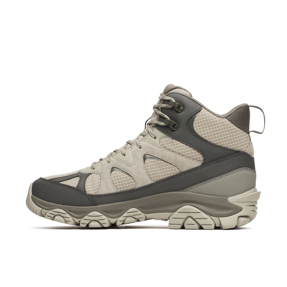 Men's Thermo Snow Grip Mid Waterproof Winter Hiking Boots | Merrell Onsale
