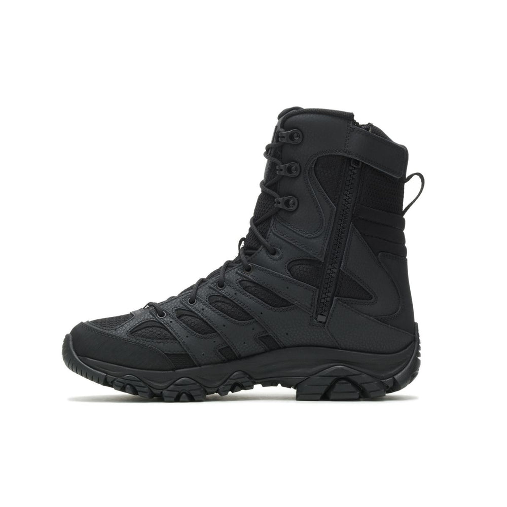 Men - Moab 3 8" Tactical Zip Waterproof Wide Width - Boots | Merrell For Sale