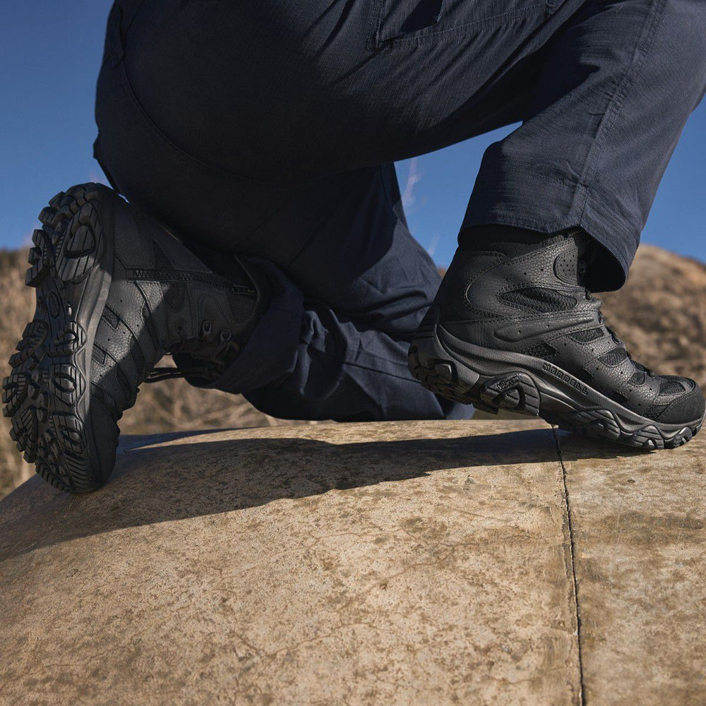 Men - Moab 3 8" Tactical Zip Waterproof Wide Width - Boots | Merrell For Sale