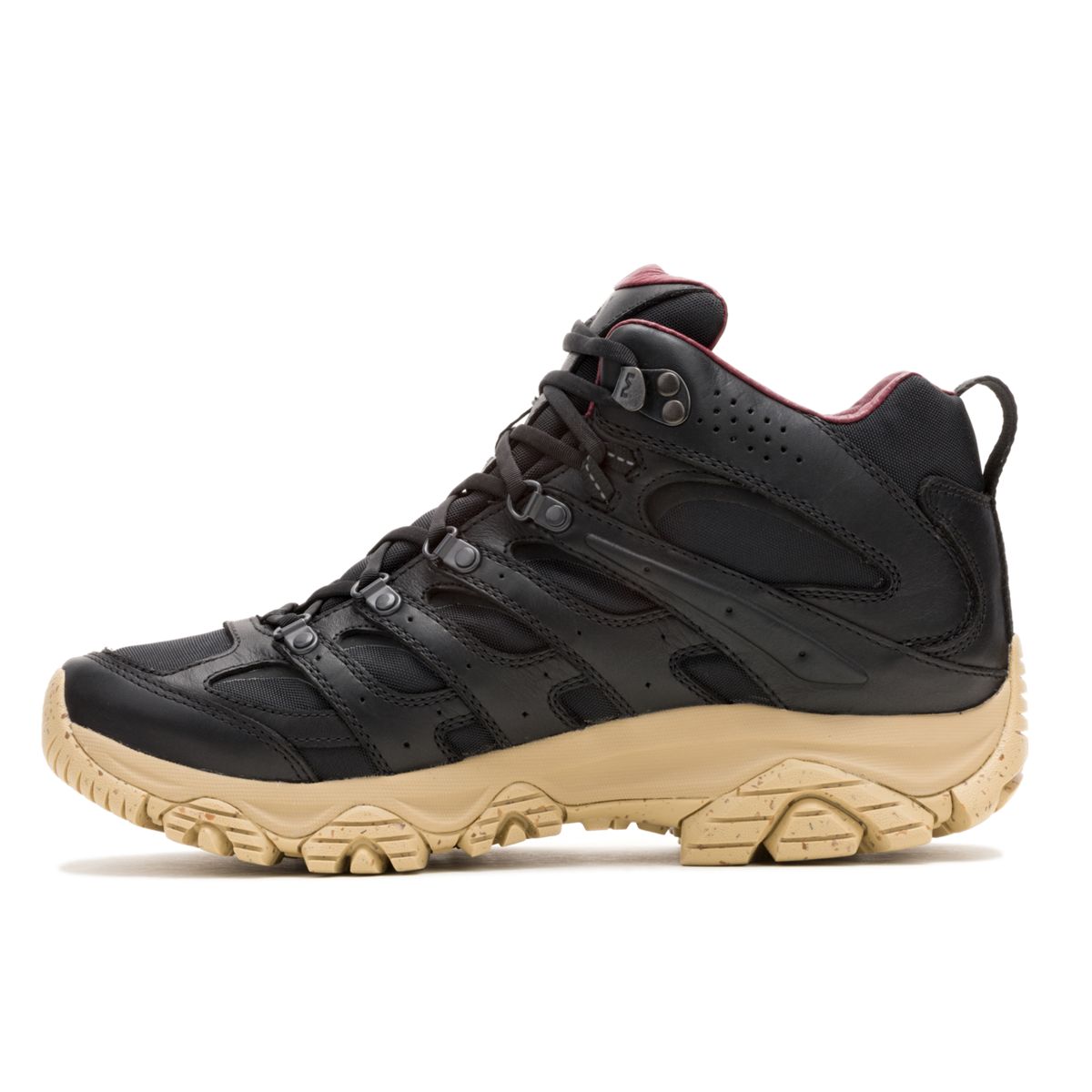 Men - Moab 3 Luxe Leather Mid Waterproof - Boots | Merrell Onsale