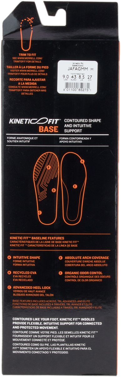 Men - Kinetic Fit™ Base Wide Width - Insoles | Merrell Discount